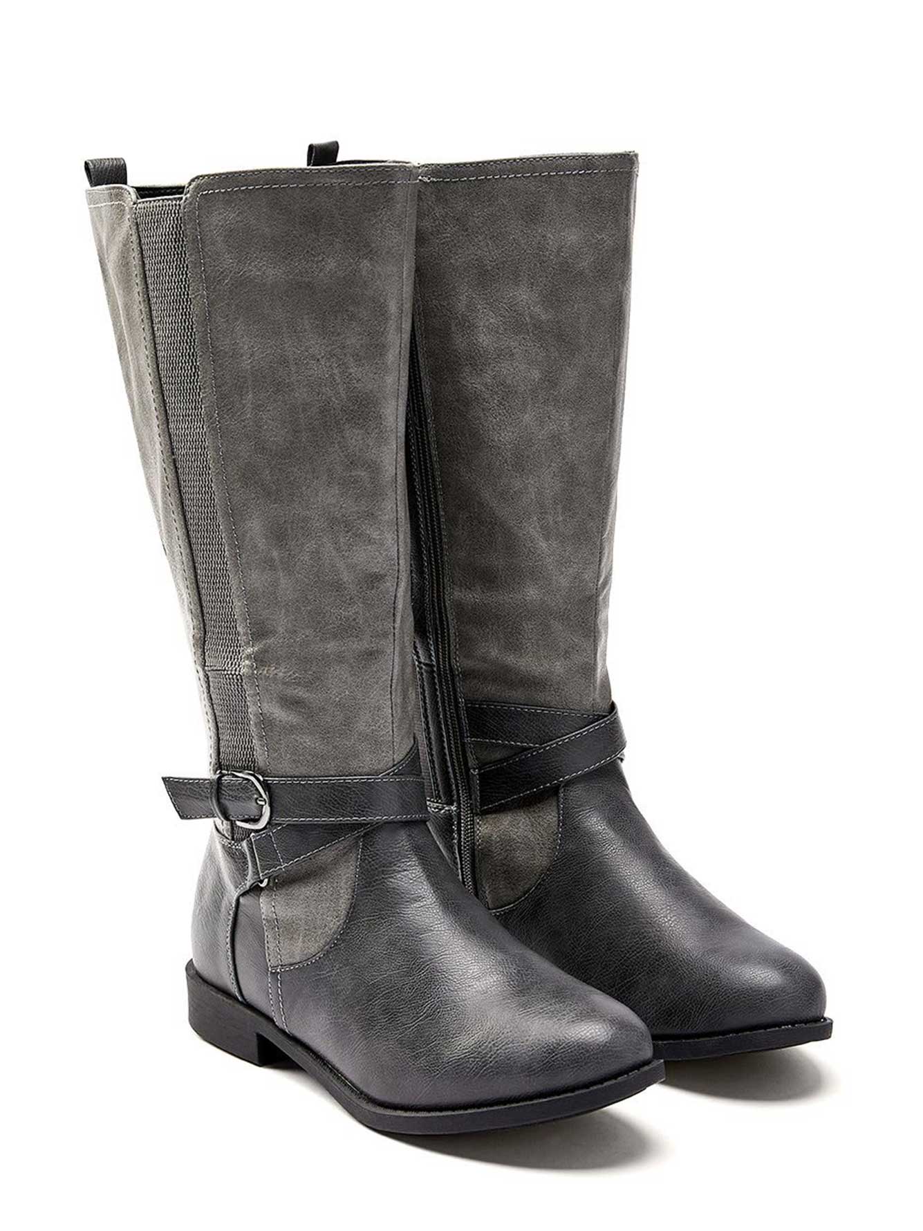 bottes hautes gros mollets