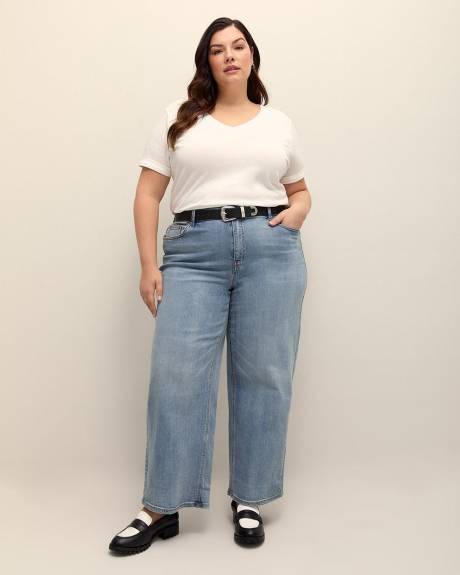 Responsible, Curvy-Fit Wide-Leg Jeans - d/C Jeans