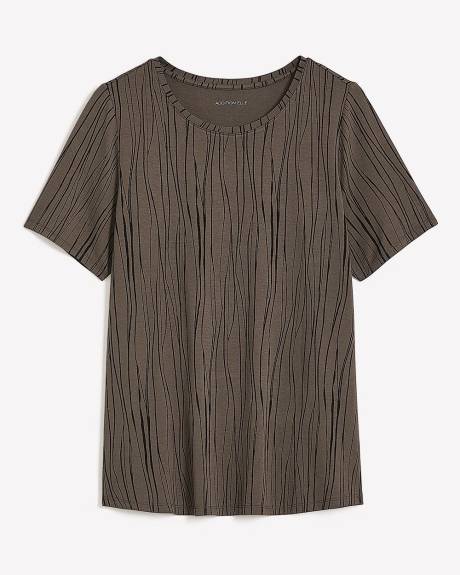 Printed Modern-Fit Tee - Addition Elle - PENN. Essentials