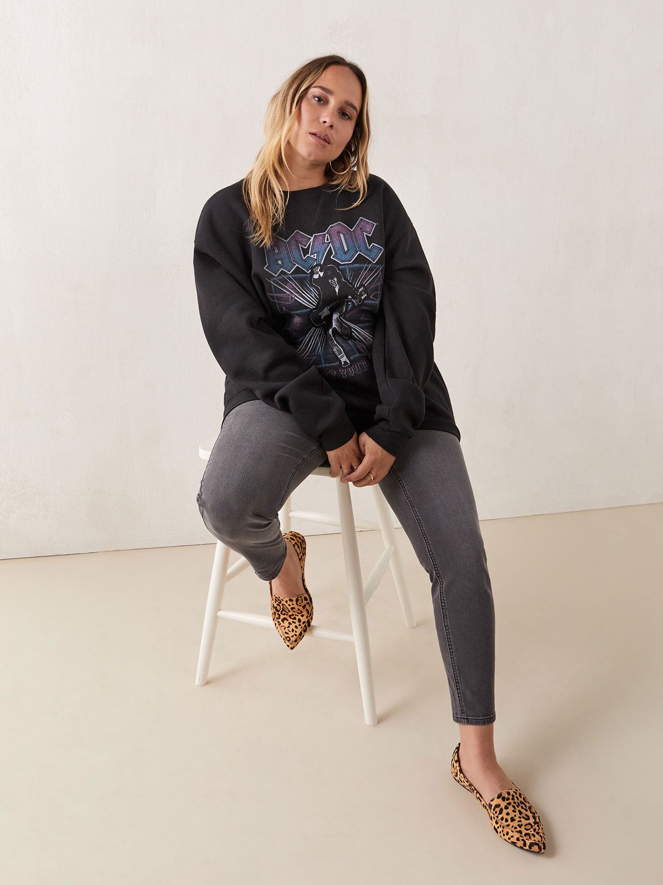 French Terry License Sweatshirt - Addition Elle
