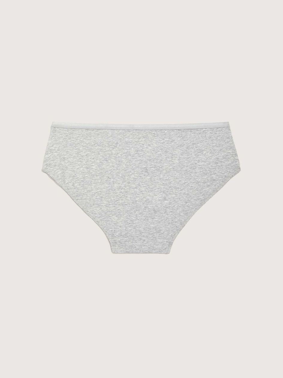 Heathered Cotton Hipster Panty - Addition Elle