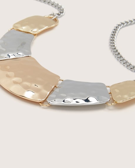 Hammered Statement Necklace