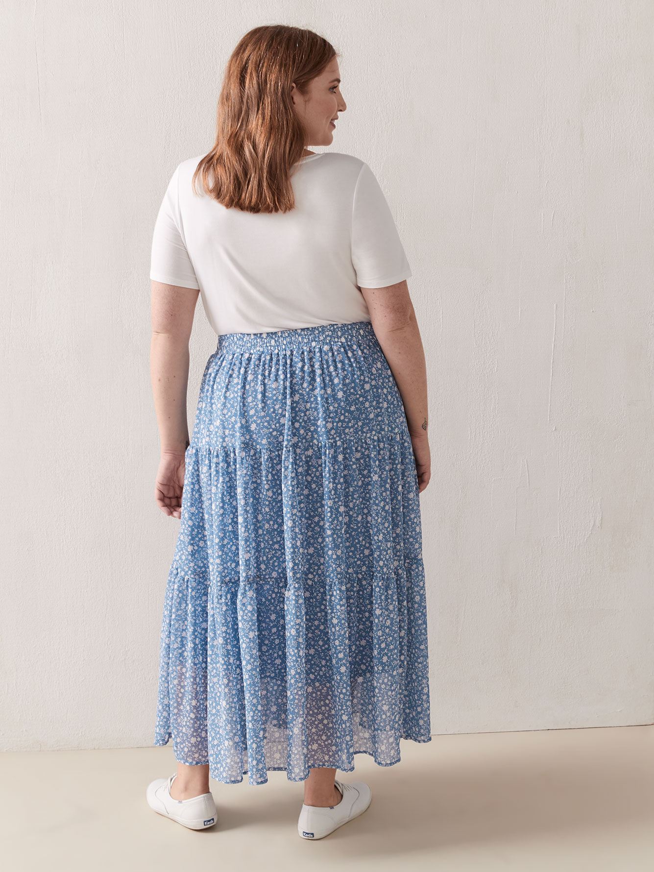 maxi skirts printed