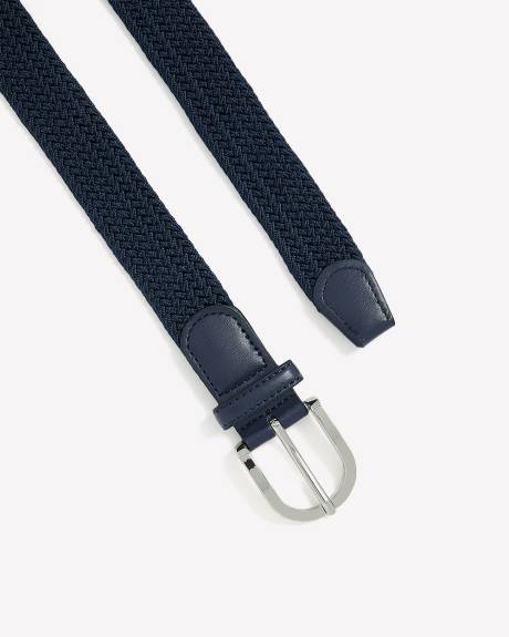 Ceinture tressée extensible