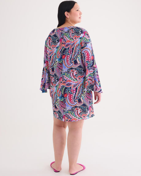 Bell Sleeve Cover-Up Swim Tunic - Anne Cole