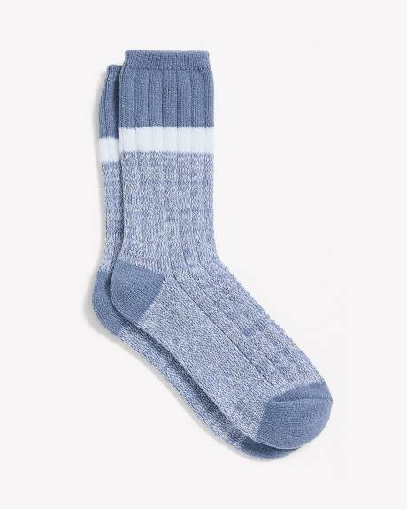 Grey Cabin Crew Socks - ti Voglio