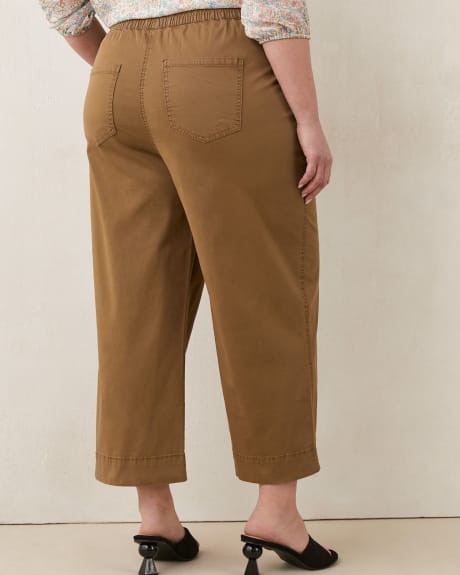 Responsible, Cotton Wide-Leg Crop Pants - In Every Story