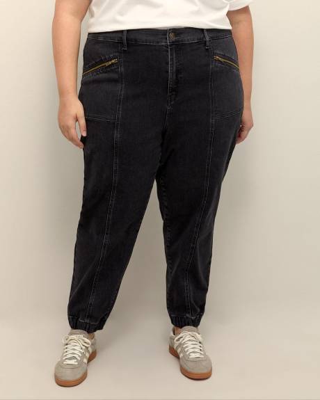 Pantalon style jogger en denim, tissu responsable - d/C JEANS