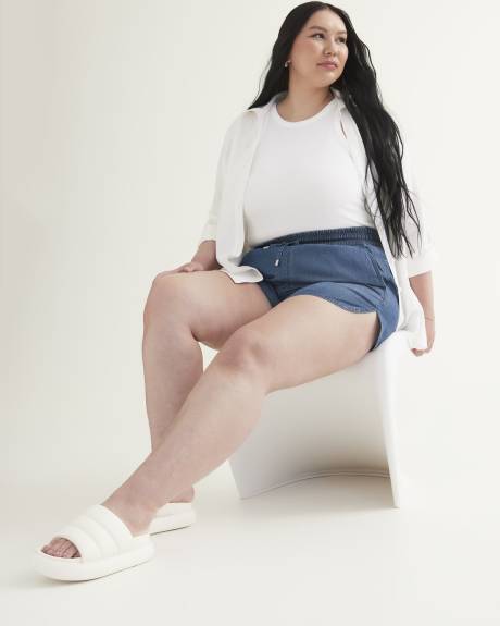 Responsible, 1948-Fit Tencel Pull-On Short - d/C JEANS