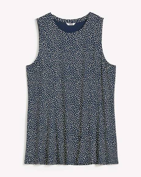 Haut long en tricot, coupe trapèze, tissu responsable - Essentiels PENN.