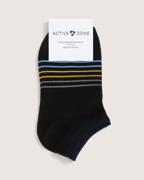 Striped Sports Socks - Active Zone