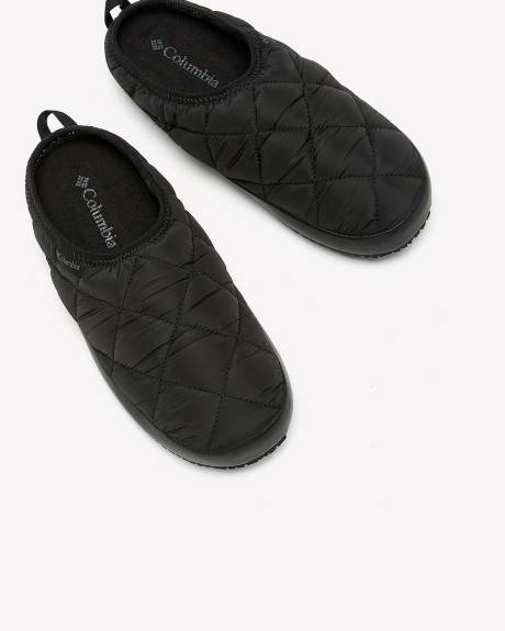 Regular Width, Quilted Lazy Bend Camper Slippers - Columbia