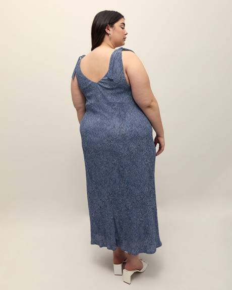 Maxi Dress with Shoulder Ties