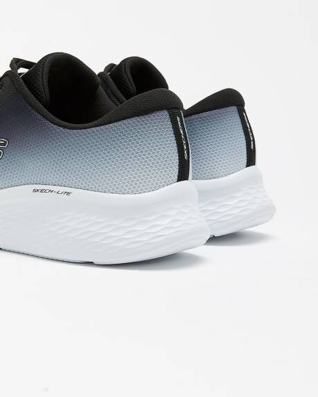 Wide Width, Lace-Up Sneakers in Ombre Mesh with Air-Cooled Memory Foam - Skechers