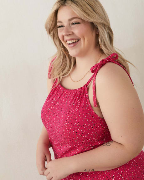 Handkerchief Top with Halter Neckline