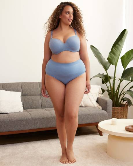 Culotte classique sans coutures avec motif à losanges et détail ornemental - ti Voglio