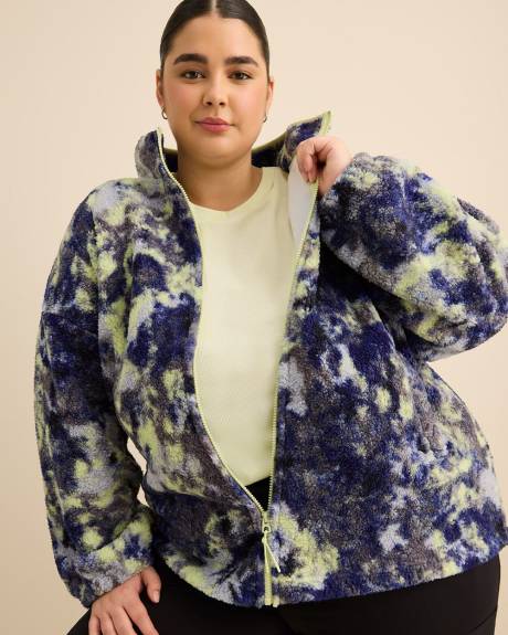 Marble Sherpa Jacket - Active Zone