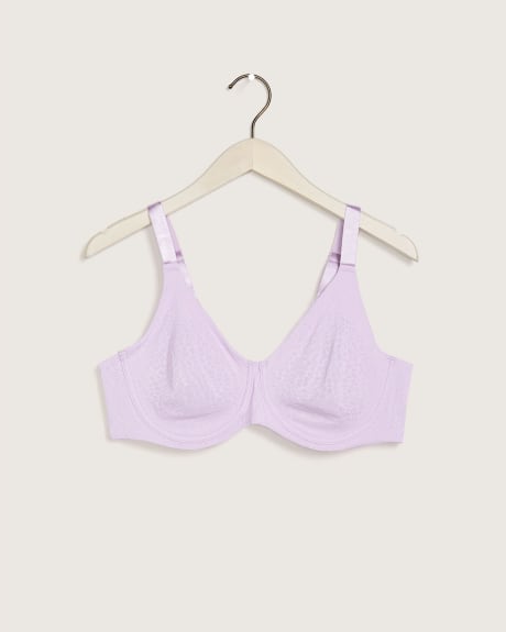 Soutien-gorge non doublé avec armatures et motif jacquard - tiVOGLIO