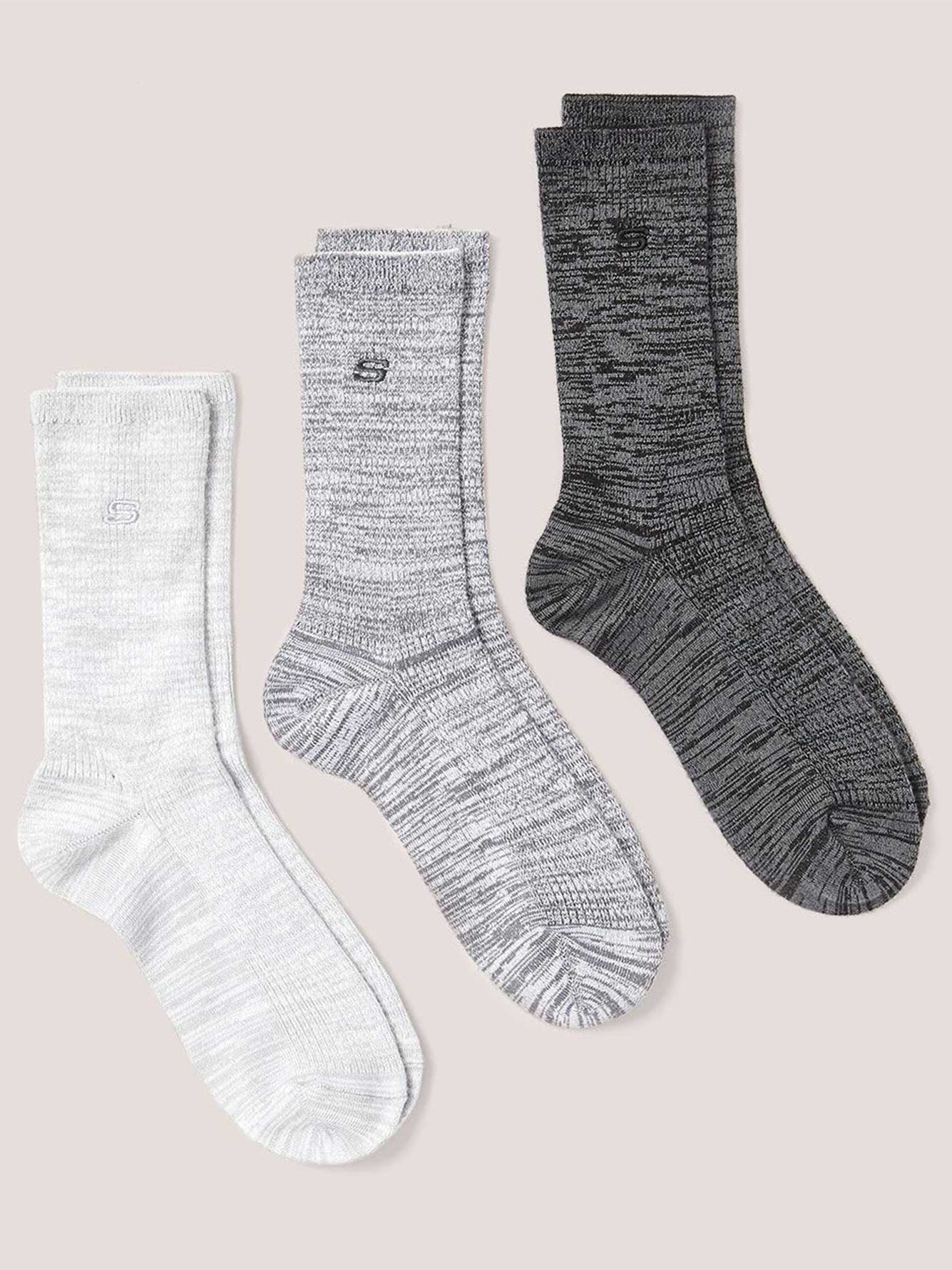 ONLINE ONLY - 3 Pairs of Socks - Skechers | Penningtons