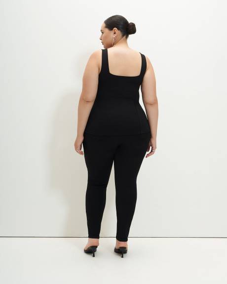 Responsible, Sleeveless Bodycon Knit Top - Addition Elle