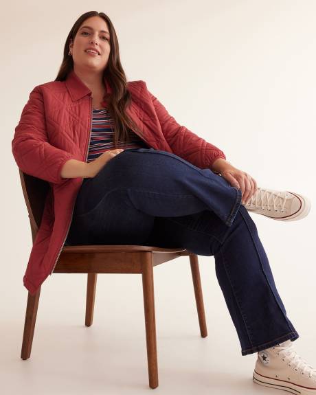 Responsible, Quilted High-Low Jacket