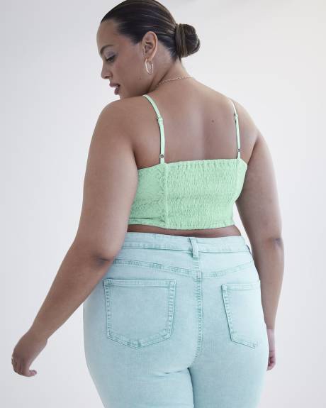 Camisole courte en dentelle - Addition Elle