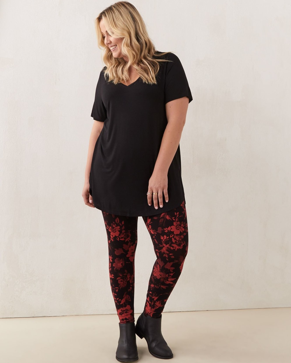 Printed Fashion Legging - In Every Story