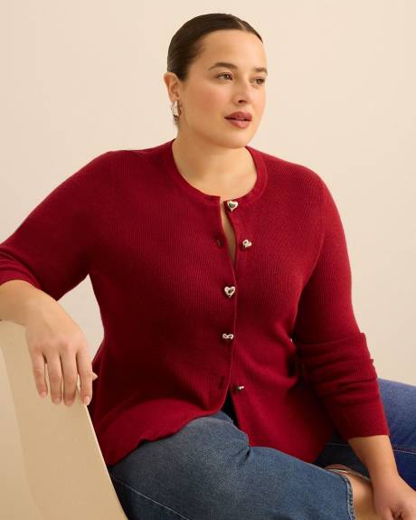 Responsible, Long-Sleeve Peplum Sweater