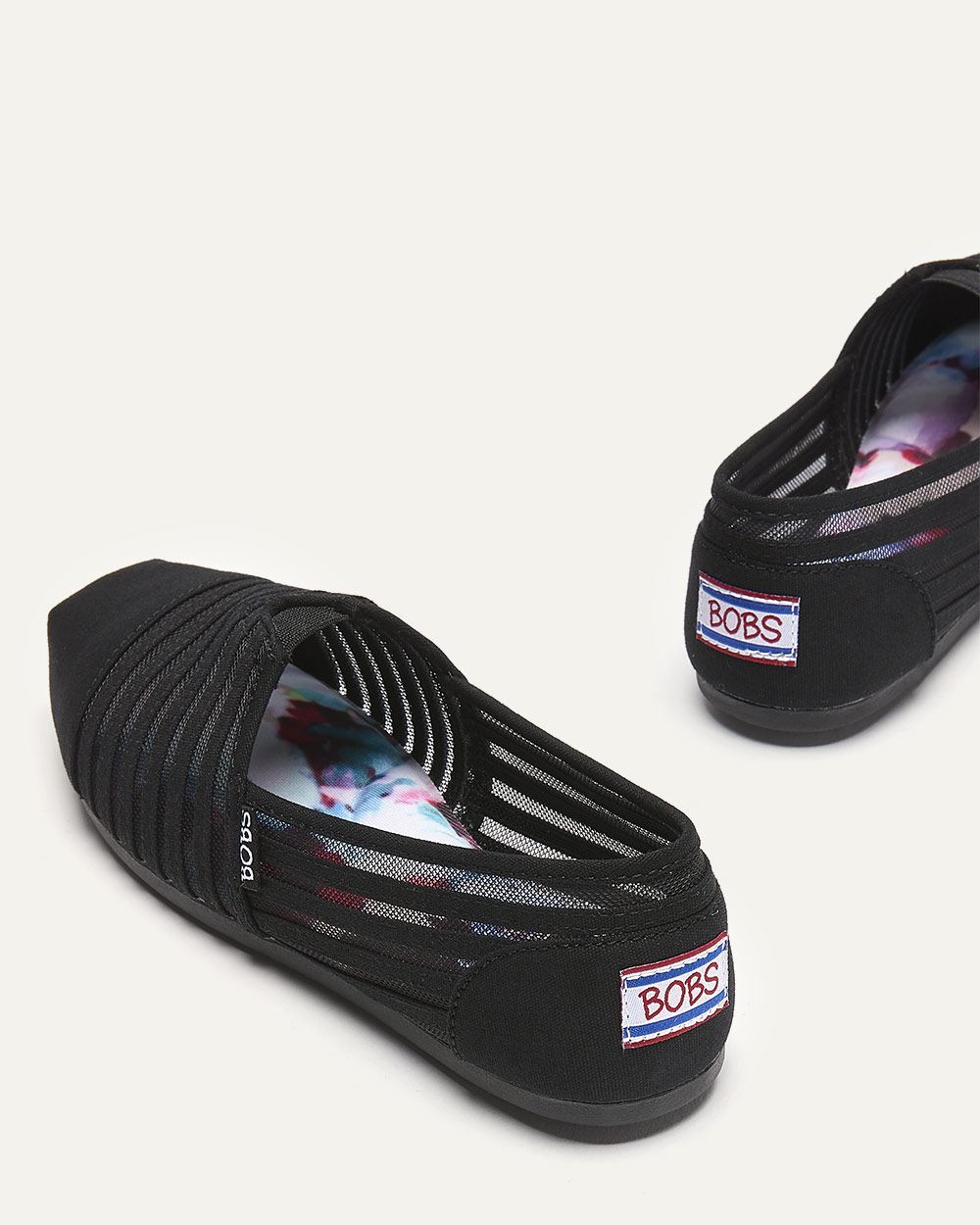 bobs by skechers wide width slip on shoes