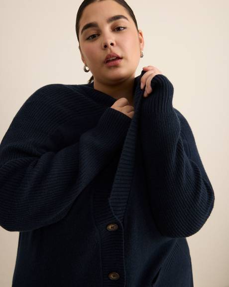 Relaxed-Fit Cardigan