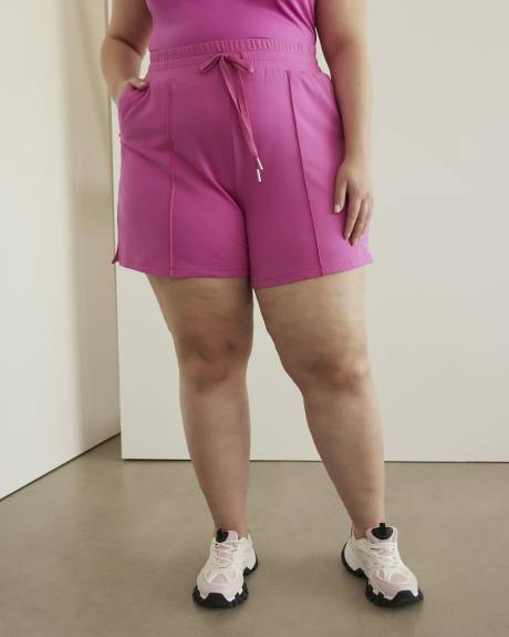 Elastic-Waist French Terry Short - Active Zone