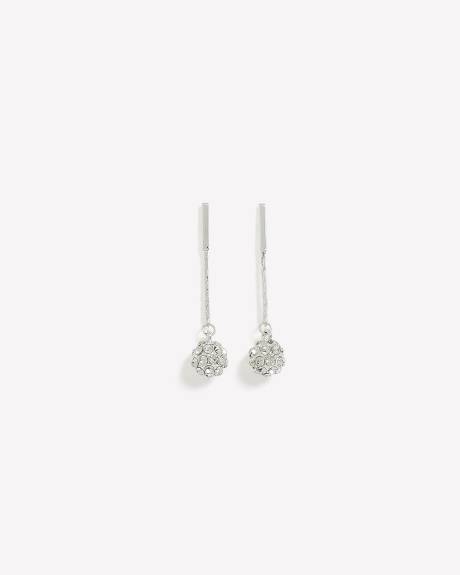 Fancy Pendant Ball Earring