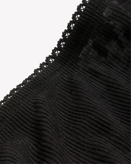Culotte classique à imprimé floral avec élastique picot à la taille - ti Voglio
