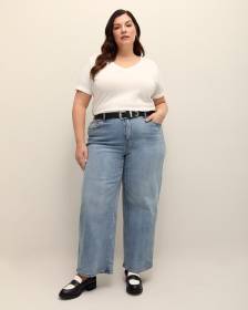 Responsible, Curvy-Fit Wide-Leg Jeans - d/C Jeans