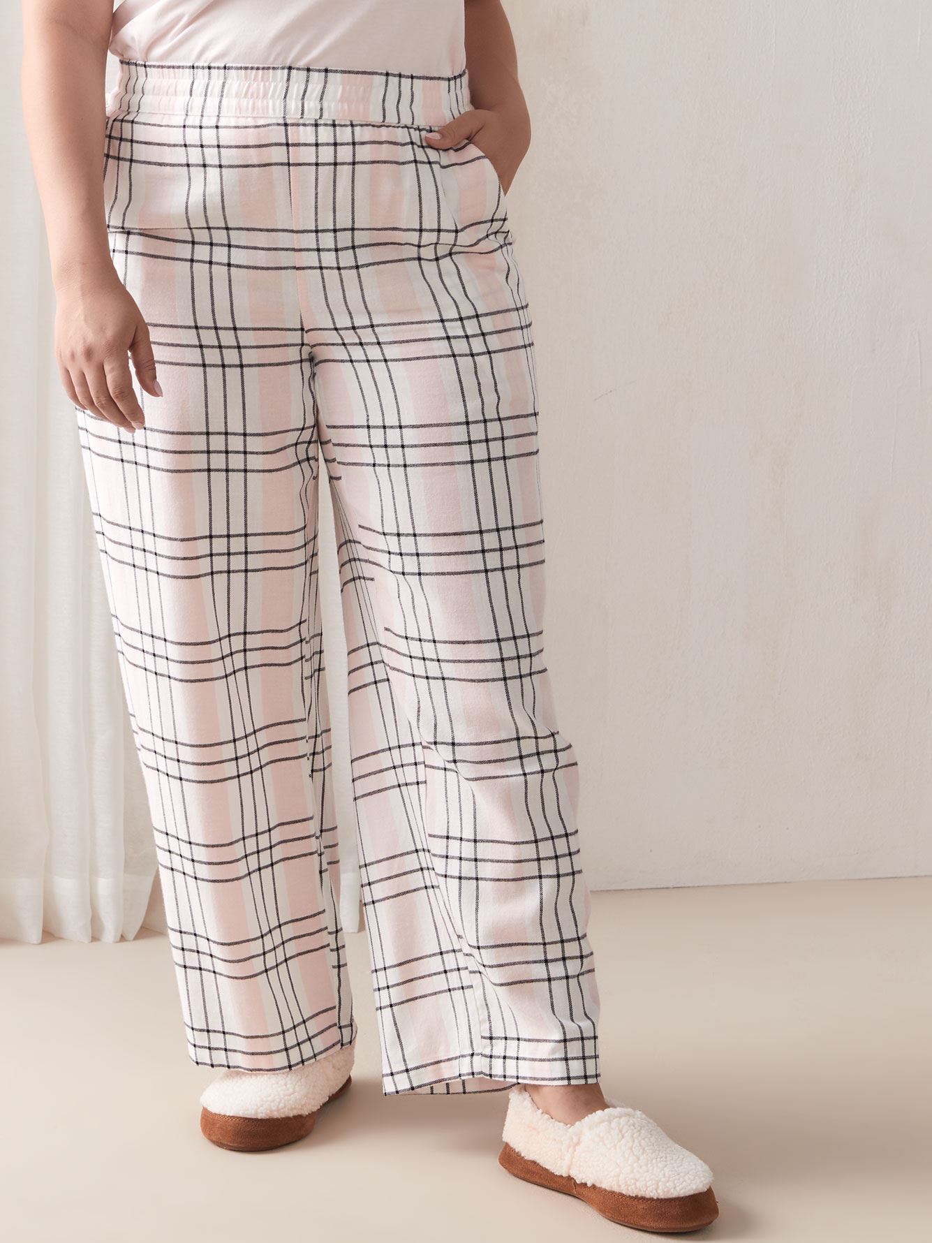 Plaid Flannel PJ Pants Addition Elle Penningtons