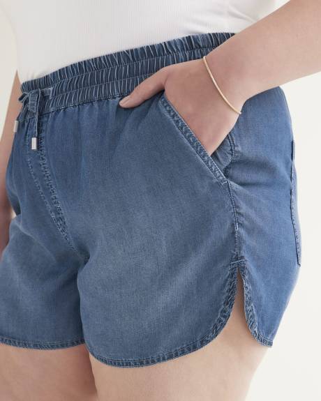Responsible, 1948-Fit Tencel Pull-On Short - d/C JEANS