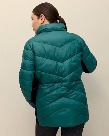 Manteau compressible, tissu responsable - Active Zone