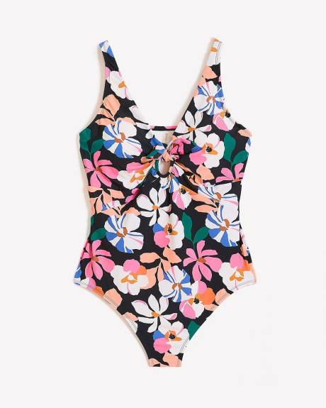 Maillot une-pièce fleuri Muna - Raisins Curve
