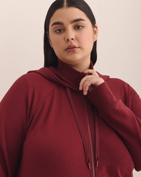 Long-Sleeve Hooded Zip Jacket - Active Zone