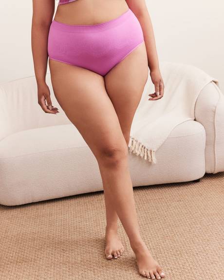 Culotte classique sans coutures avec motif à losanges et détail ornemental - ti Voglio