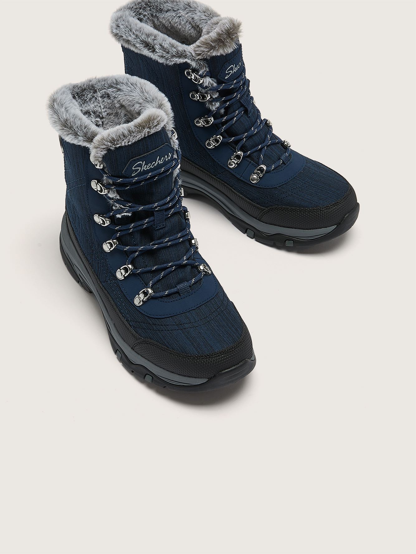 Bottes Trego Cold Blues, pied large - Skechers
