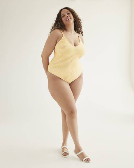Striped Anne One-Piece Swimsuit - Nana The brand