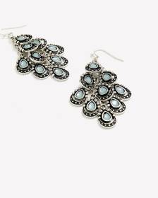 Boucles d'oreilles chandelier de style western