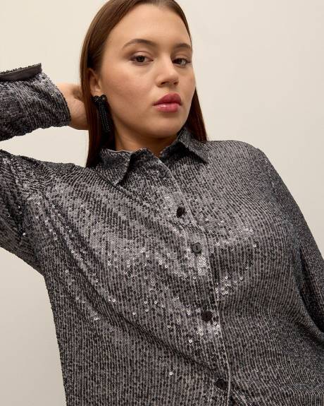 Chemisier à paillettes - Addition Elle