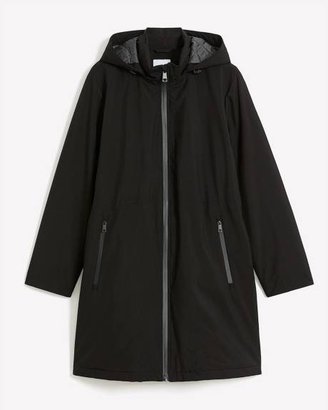 Manteau de ville en softshell imperméable