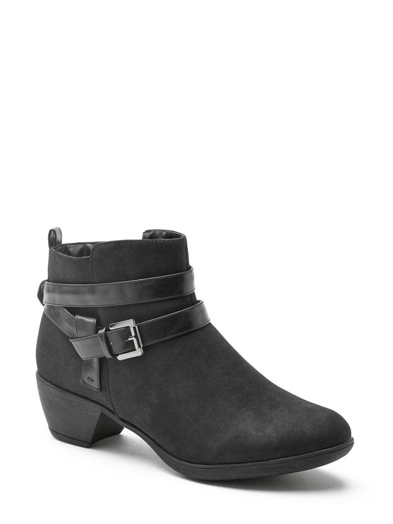 wide width platform booties