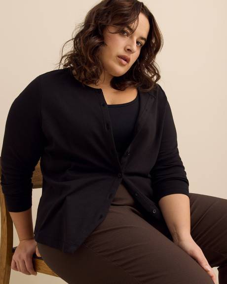 Pantalon &agrave; jambe droite coupe ing&eacute;nieuse