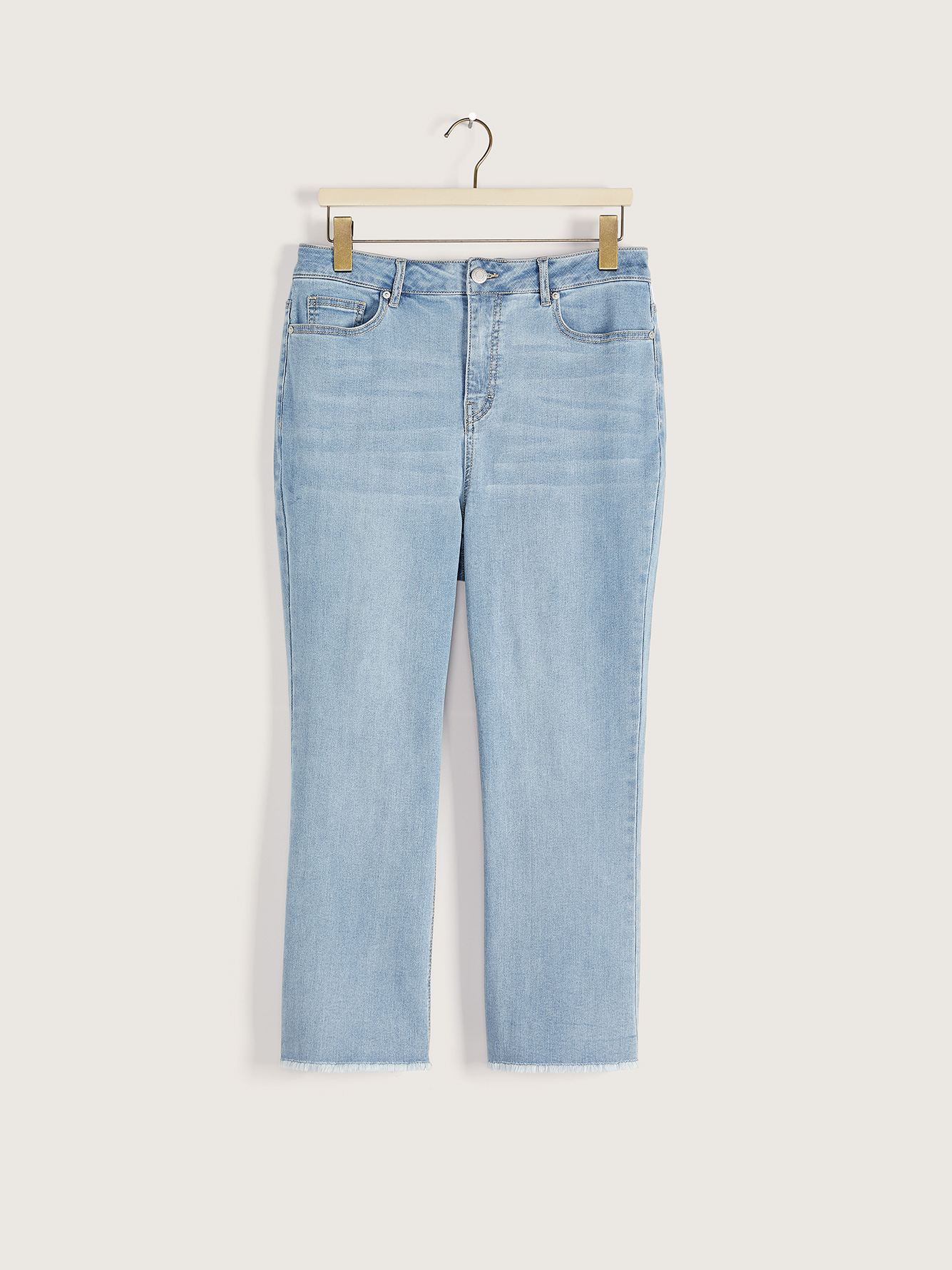 plus size kick flare jeans