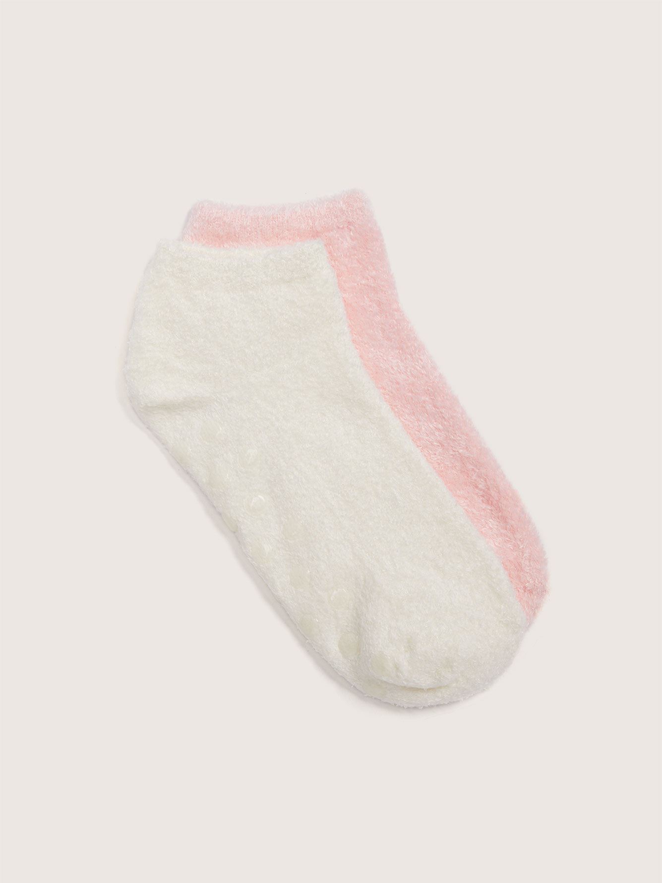 Wide Fluffy Ankle Socks, Pack of 2 Addition Elle Penningtons