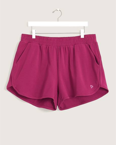 Elastic Pull-On Knit Short - Active Zone